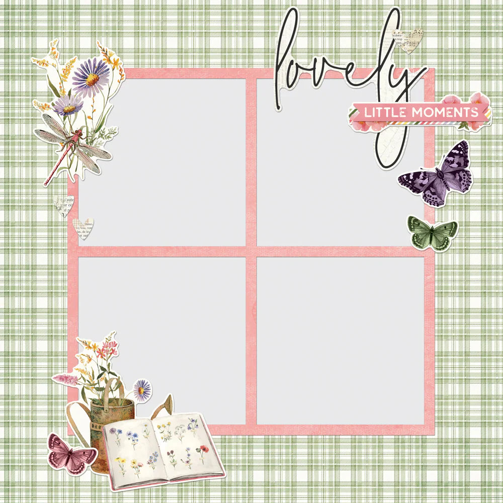 View 3 of Simple Vintage Meadow Flowers Simple Pages Page Pieces - Simple Stories