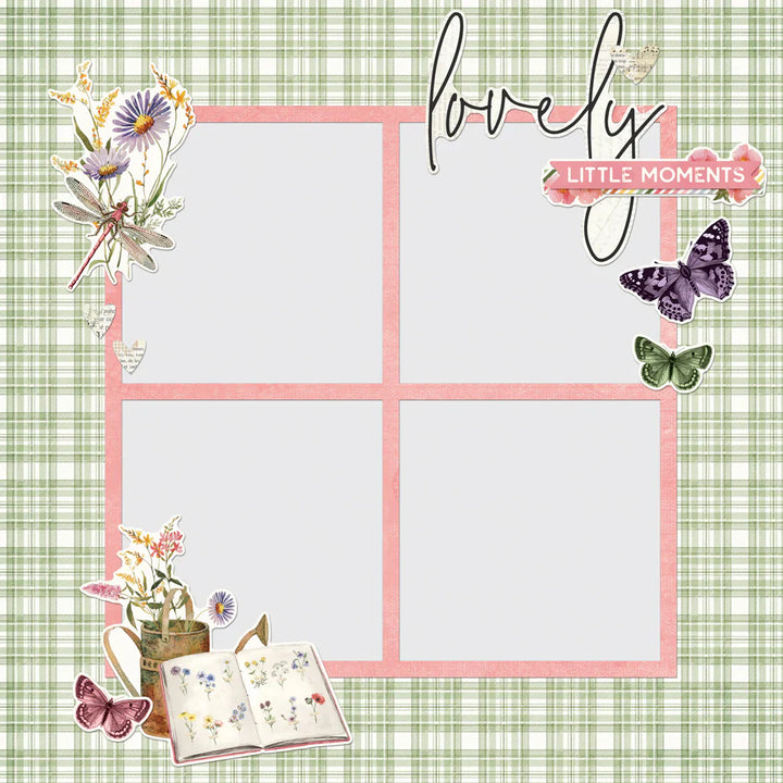 View 3 of Simple Vintage Meadow Flowers Simple Pages Page Pieces - Simple Stories