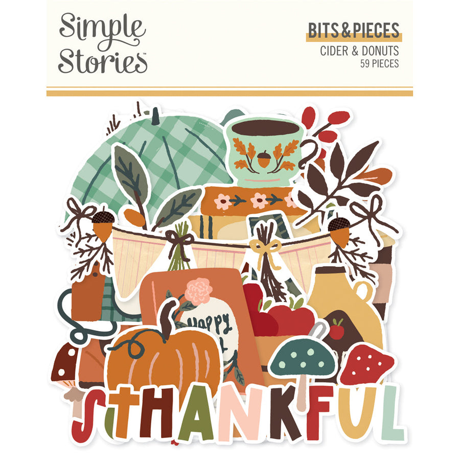 Cider & Donuts Bits & Pieces - Simple Stories