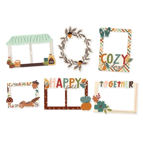 View 2 of Cider & Donuts Chipboard Frames - Simple Stories