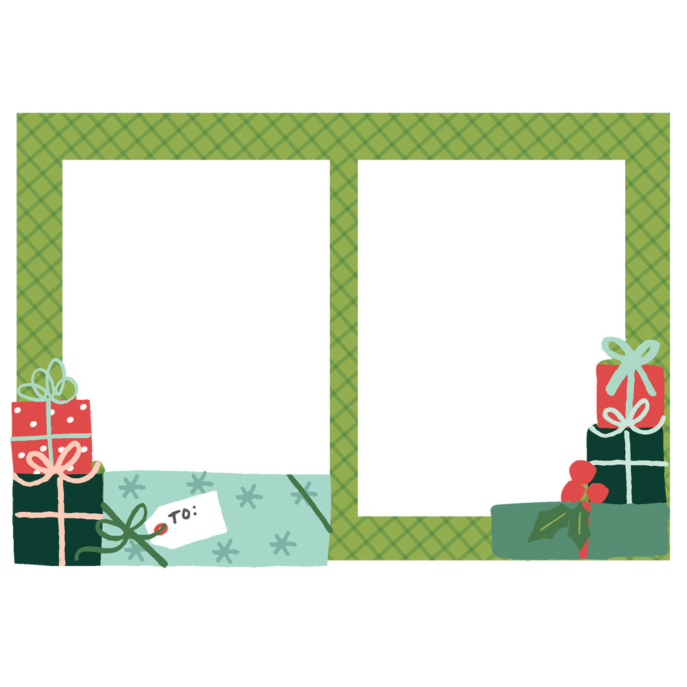 View 6 of Santa's Village Chipboard Frames - Simple Stories