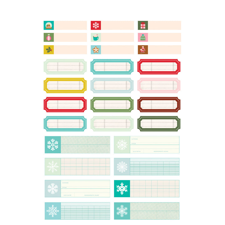 View 6 of Snow Pine Lodge Sticker Book - Simple Stories