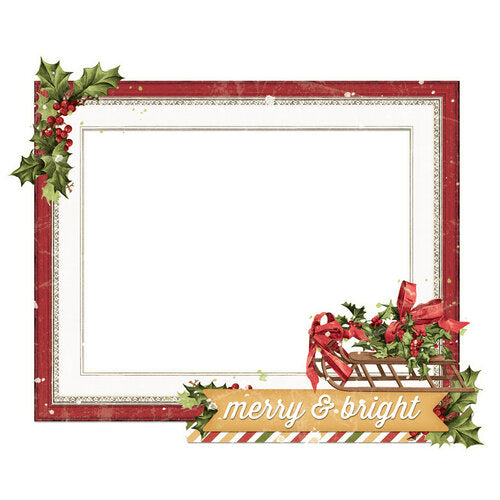 View 4 of Simple Vintage Yuletide Chipboard Frames - Simple Stories
