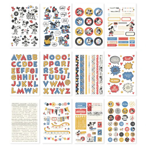 View 2 of Say Cheese Classic Mouse Sticker Book - Simple Stories