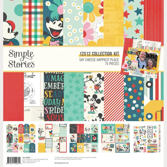 Say Cheese Happiest Place Collection Kit - Simple Stories