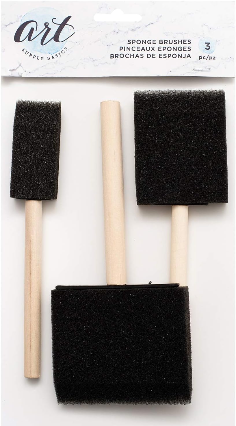 Sponge Brush, 1" to 3" - Art Supply Basics - American Crafts