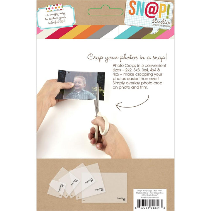Photo Crops - Snap! - Simple Stories