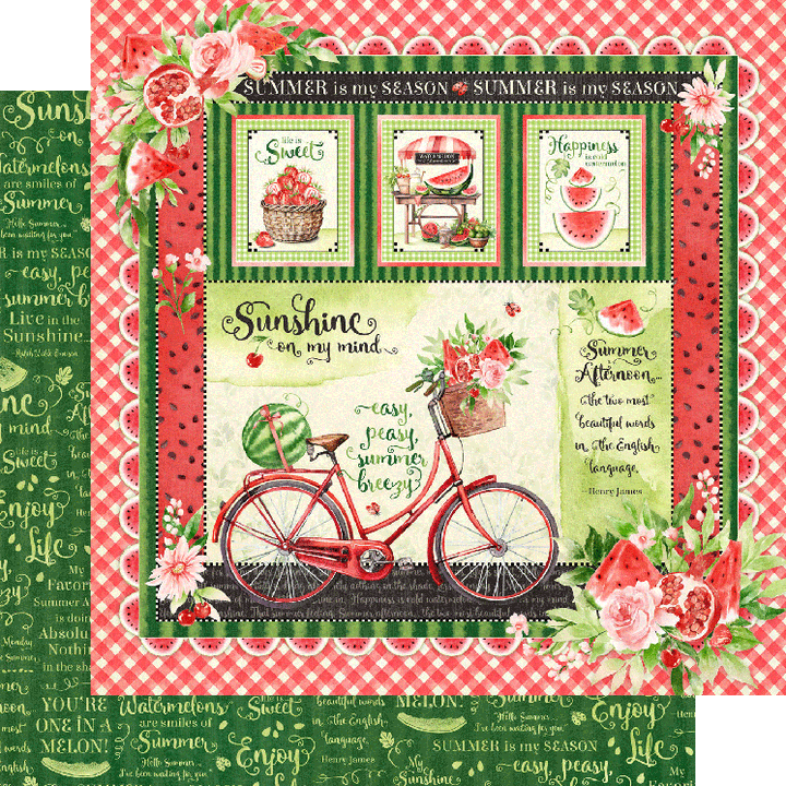 View 2 of Sunshine on my Mind 8" x 8" Collection Pack - Graphic 45