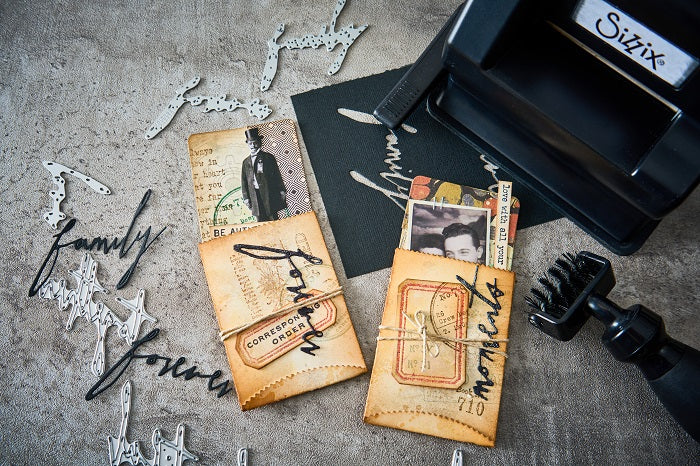Vacation Handwritten Thinlits Die Set - Tim Holtz
