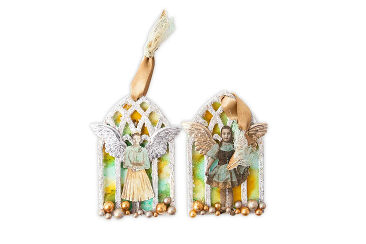 View 5 of Winged 3-D Impresslits Embossing Folder by Tim Holtz - Sizzix