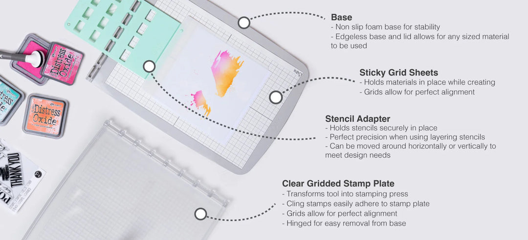 Stencil and Stamp Tool - Sizzix
