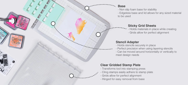 Stencil and Stamp Tool - Sizzix