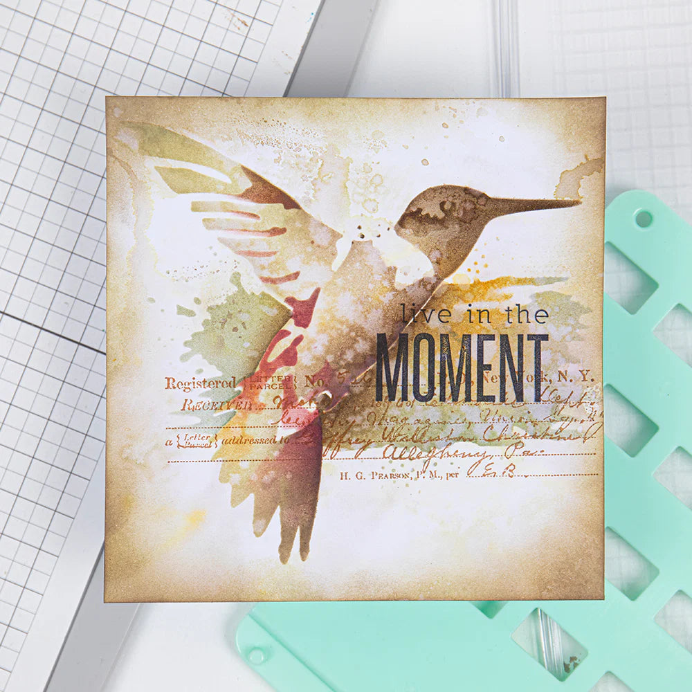 Hummingbird Layered Stencils - Making Tool - Sizzix