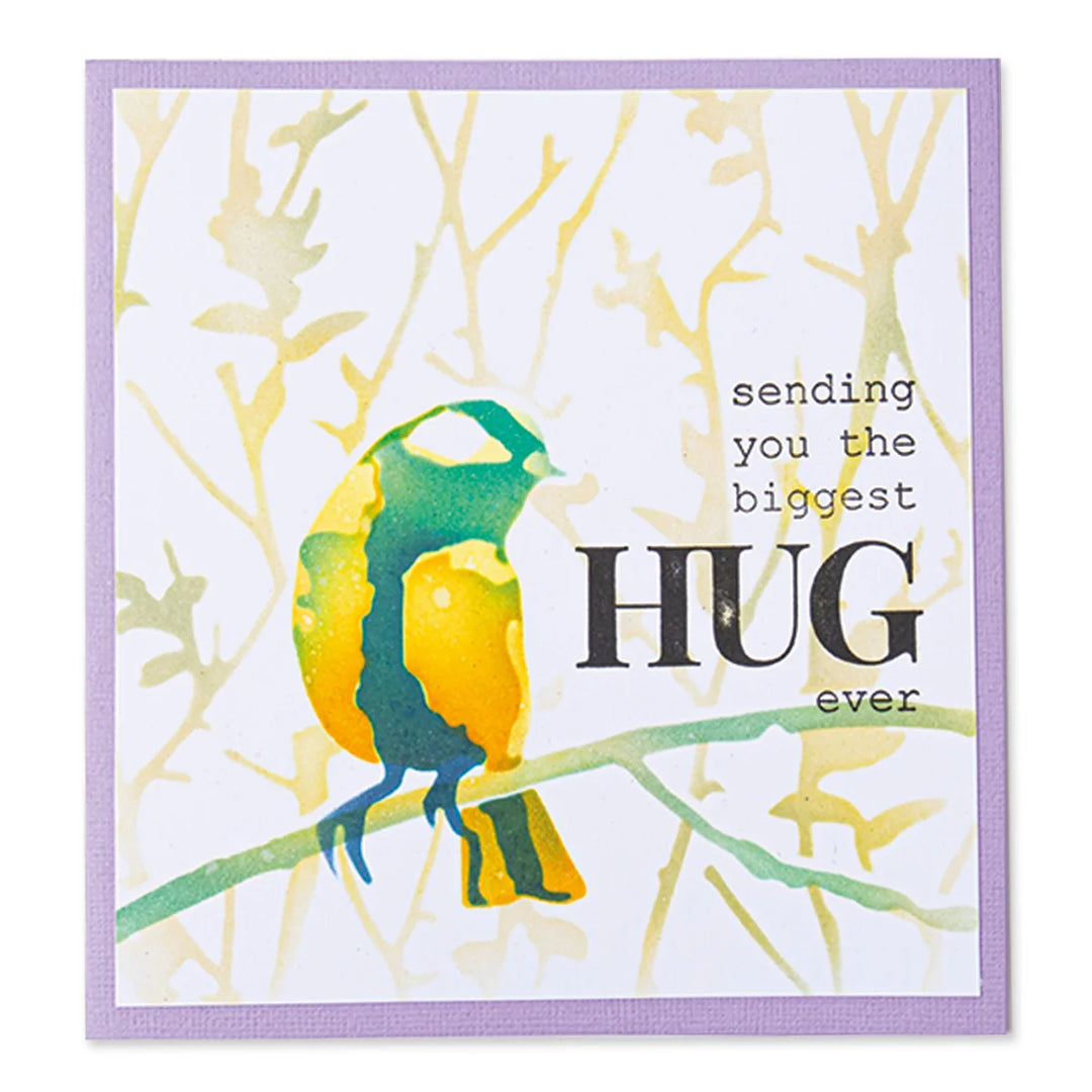 Bird & Branches Layered Stencils - Making Tool - Sizzix