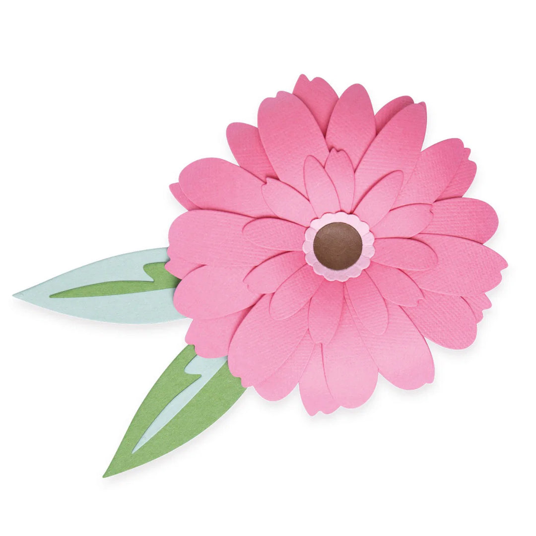 Gerbera Flower Thinlits Dies - Olivia Rose - Sizzix