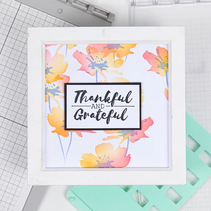 Sunnyside Sentiments #7 Clear Stamps Set - Sizzix