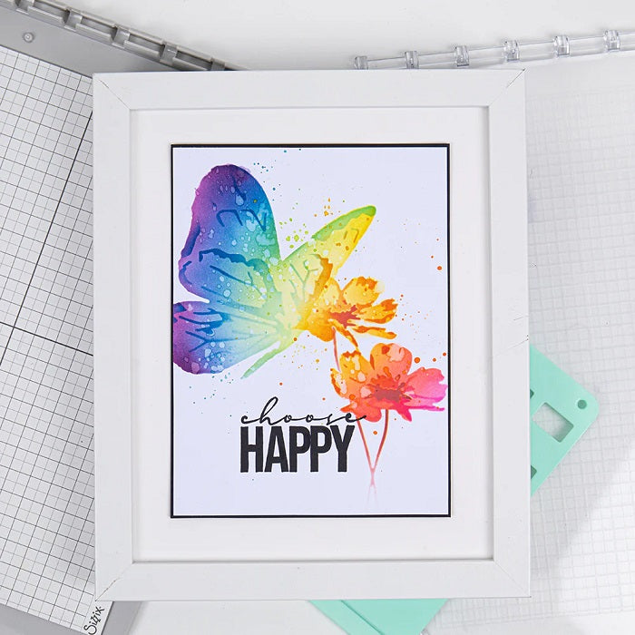 Sunnyside Sentiments #7 Clear Stamps Set - Sizzix