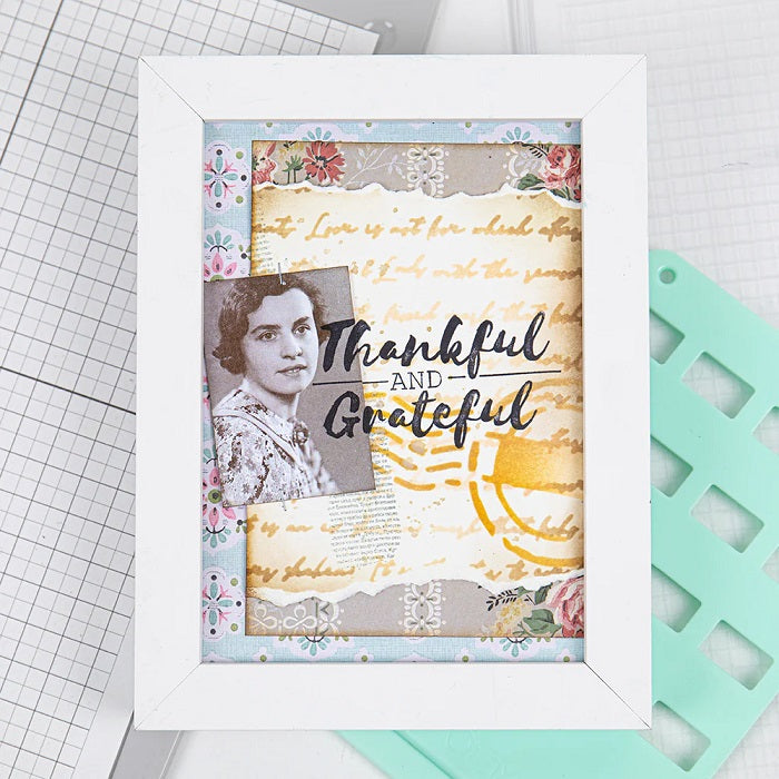 Sunnyside Sentiments #7 Clear Stamps Set - Sizzix