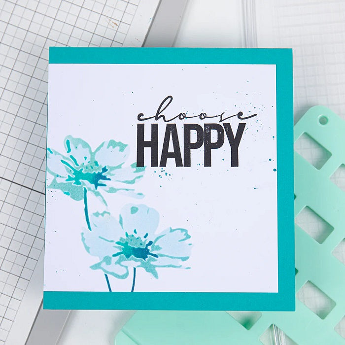 Sunnyside Sentiments #7 Clear Stamps Set - Sizzix