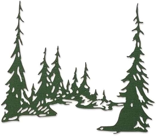 Tall Pines Thinlits Die - Tim Holtz - Sizzix