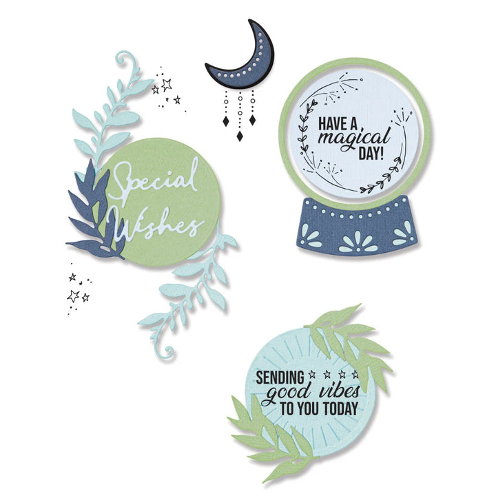 Special Wishes Framelits Dies w/ Stamps - Olivia Rose - Sizzix