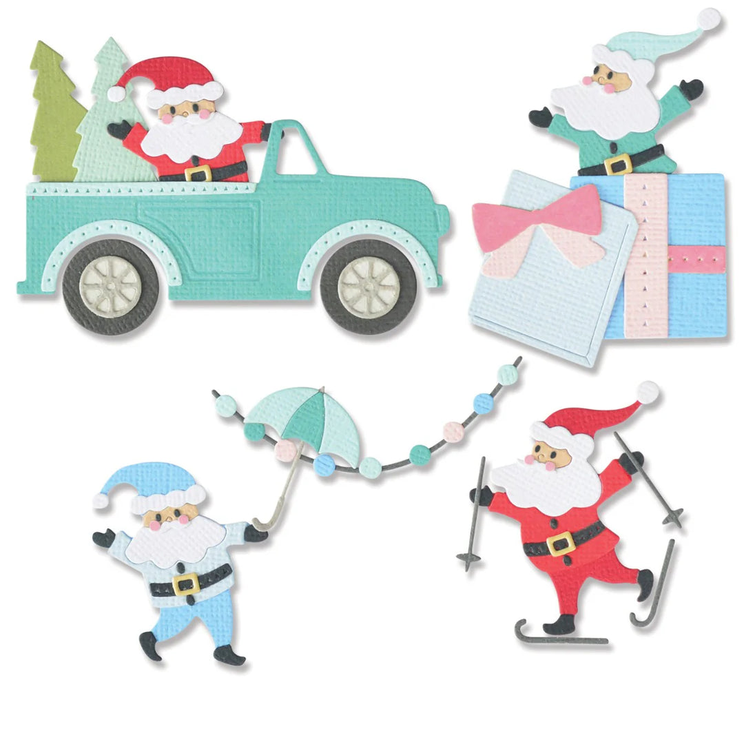 Santa Activities Thinlits Dies - Olivia Rose - Sizzix