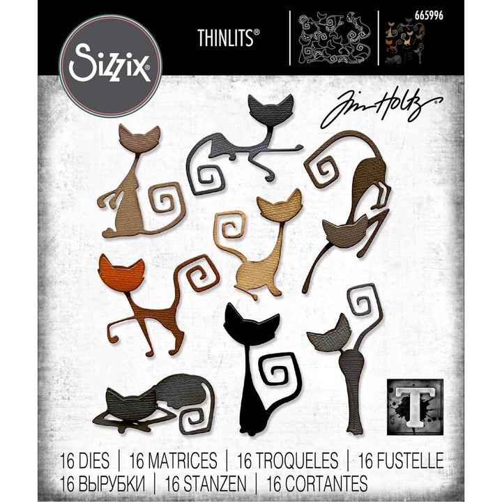 Mischievous Thinlits Die Set - Tim Holtz - Sizzix