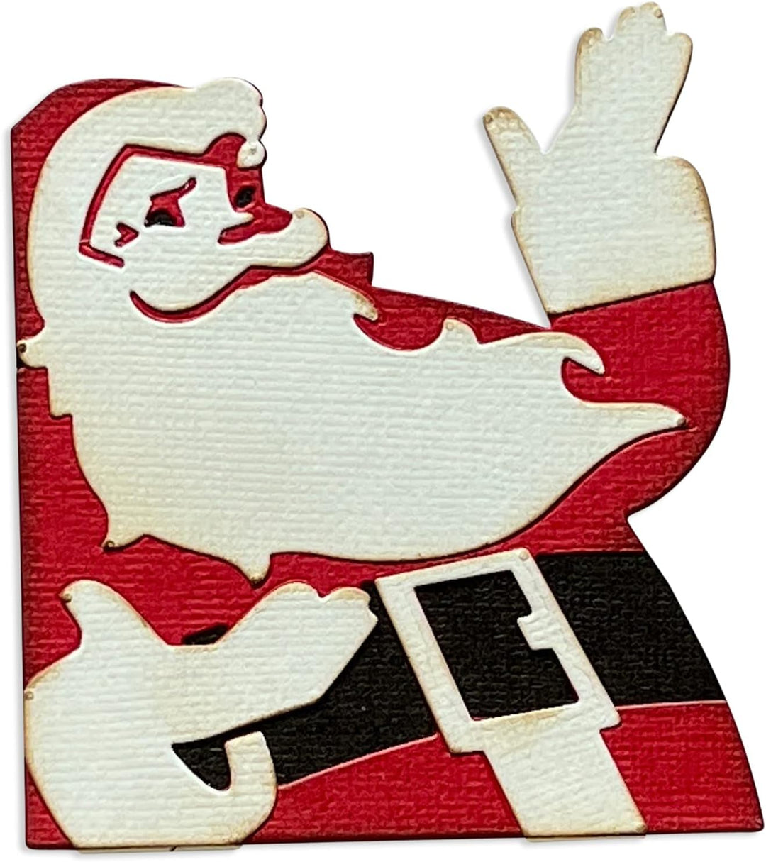 Retro Santa Thinlits Die Set - Tim Holtz - Sizzix