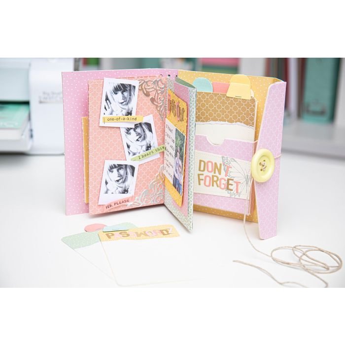 Library Pocket ATC Card & Tabs Thinlits Die Set - Eileen Hull - Sizzix-Clearance