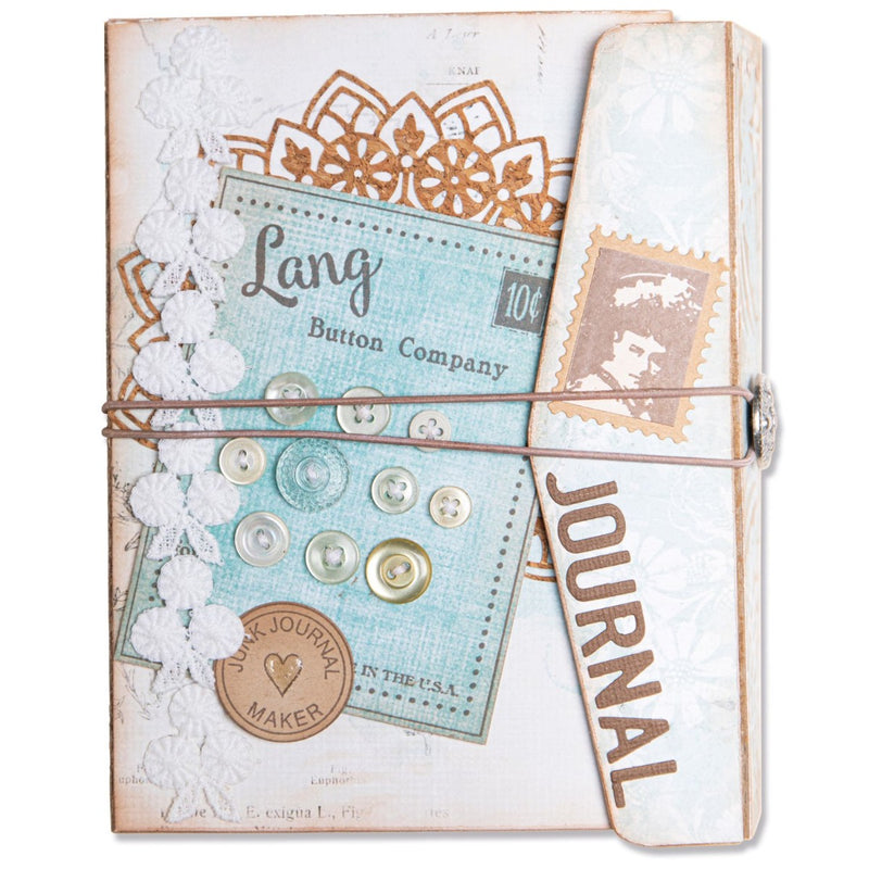 Frame Pocket Journal ScoreBoards Plus Die  - Eileen Hull - Sizzix-Clearance