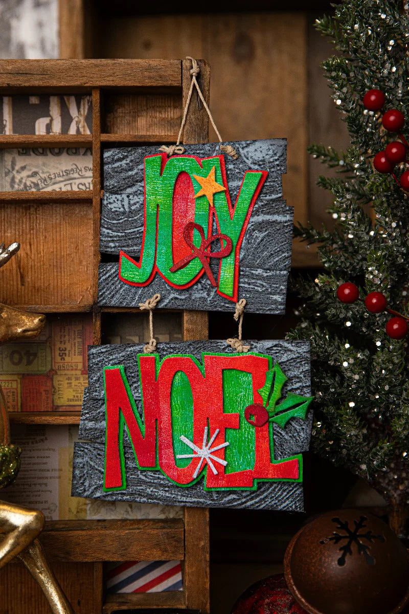 Big Tidings Thinlits Die Set by Tim Holtz - Sizzix