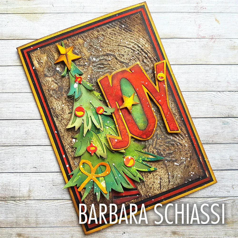 View 4 of Big Tidings Thinlits Die Set by Tim Holtz - Sizzix