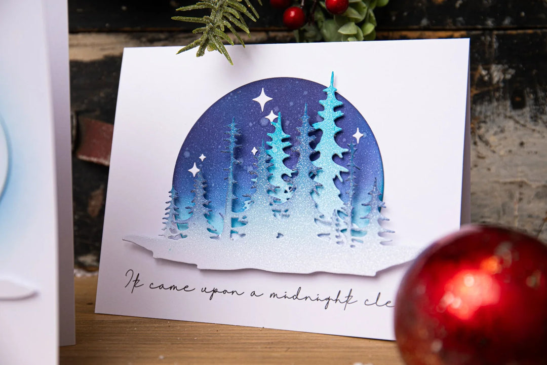 View 4 of Forest Shadows Thinlits Die Set by Tim Holtz - Sizzix