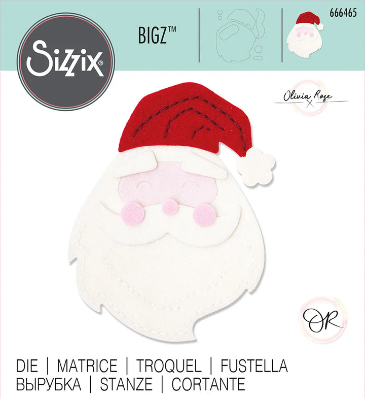 Bigz Die Santa Claus By Olivia Rose - Sizzix