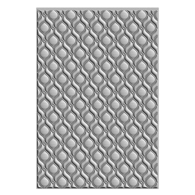 Ornate Repeat 3DTextured A5 Emboss Folder  - Sizzix
