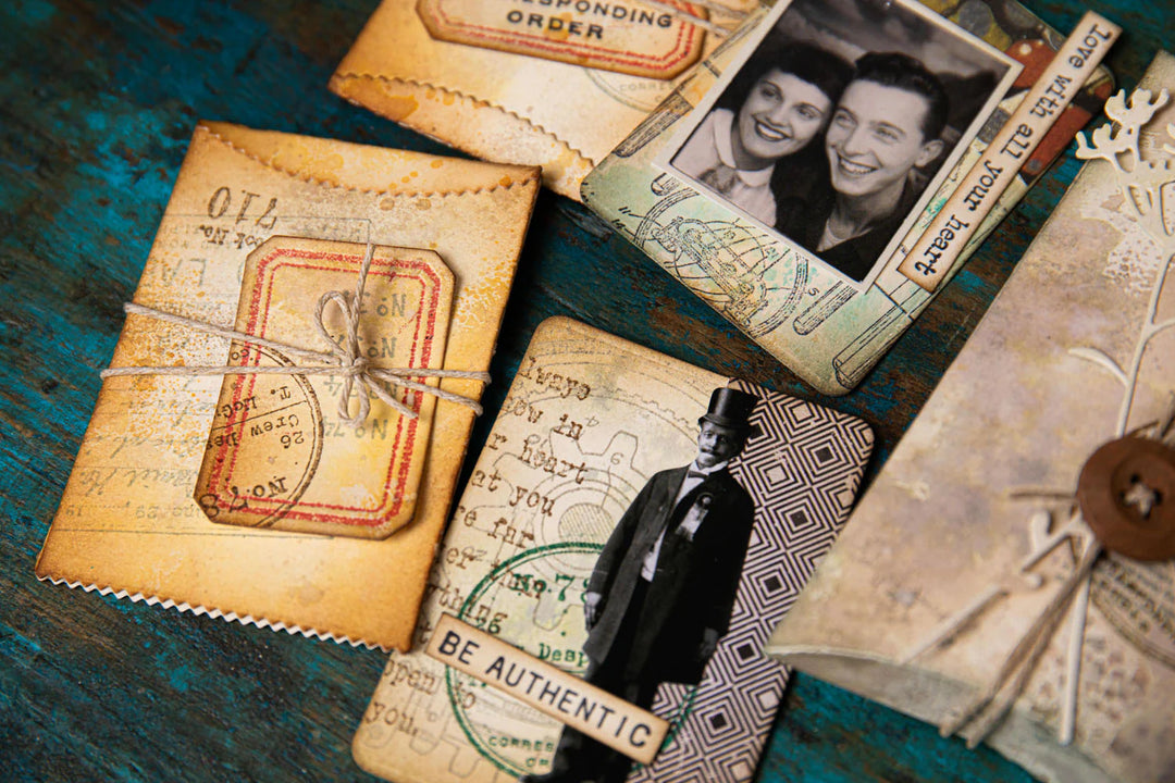 Vault Pillow Box + Bag Thinlits Die Set by Tim Holtz - Sizzix