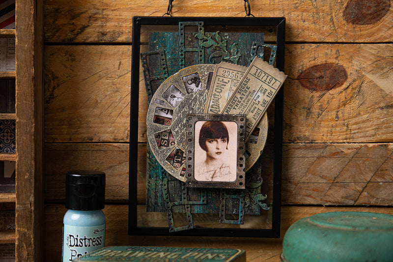 View 4 of Picture Show Thinlits Die Set - Back from the Vault by Tim Holtz - Sizzix