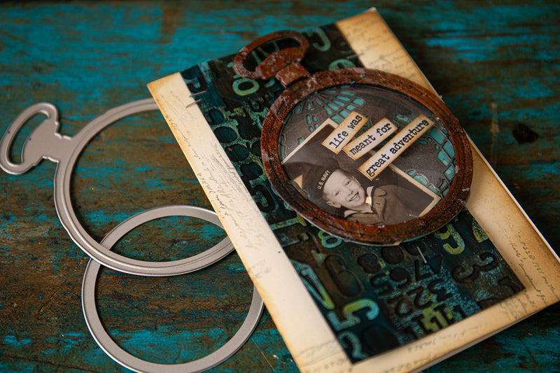 View 3 of Watch Gears Thinlits Die Set - Back from the Vault by Tim Holtz - Sizzixx