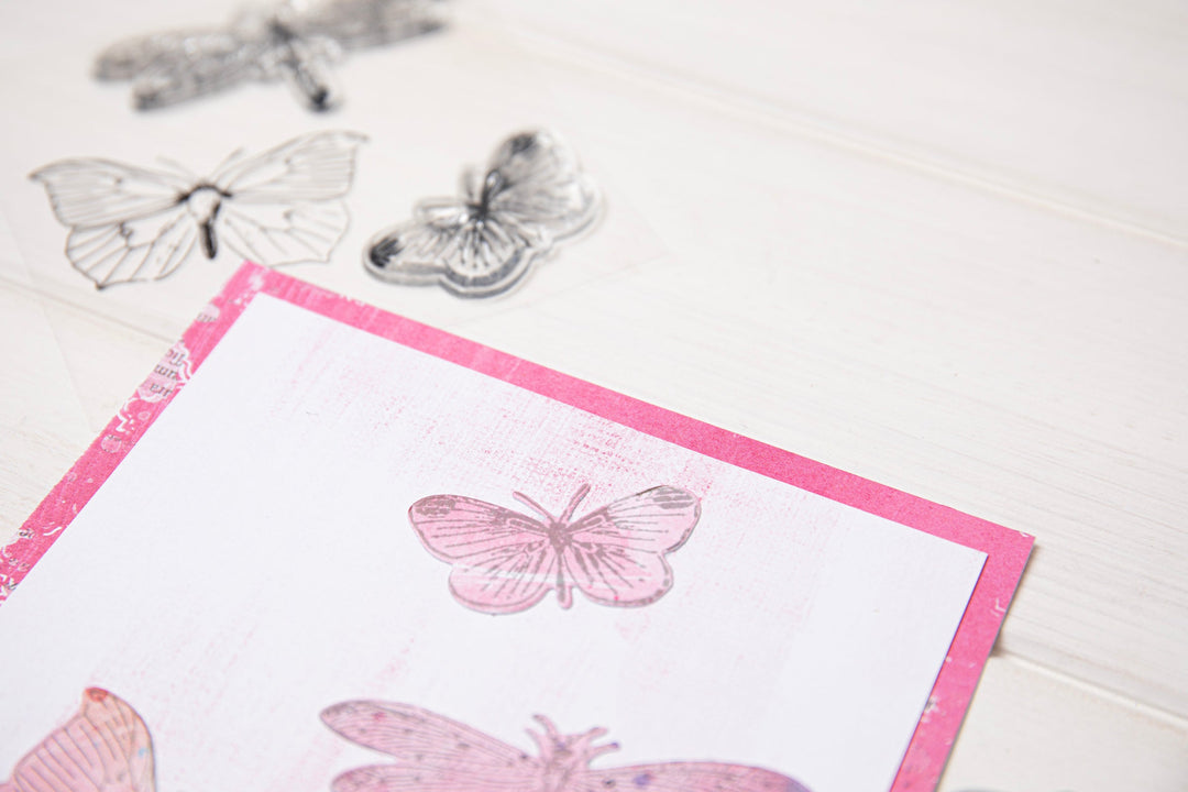 View 3 of Framelits Die Set 3PK w/3PK Stamps Engraved Wings by 49 and Market - Sizzix