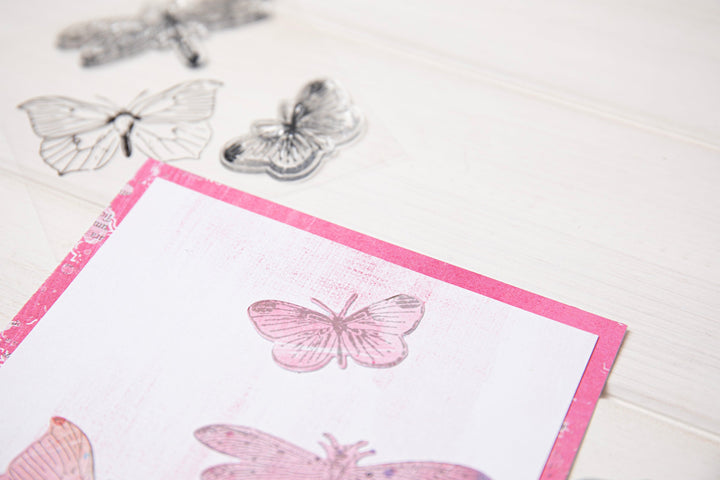 View 3 of Framelits Die Set 3PK w/3PK Stamps Engraved Wings by 49 and Market - Sizzix