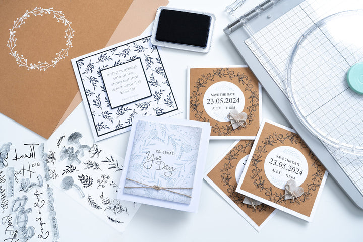 View 3 of Garden Botanicals Clear Stamps Set by Lisa Jones - Sizzix