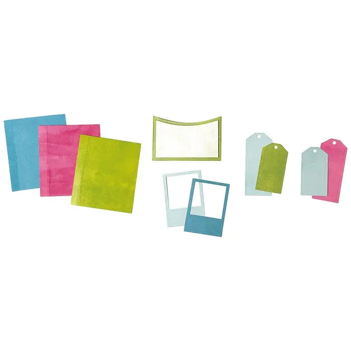 View 2 of Journal Essential Pages Thinlits Die Set - 49 and Market - Sizzix
