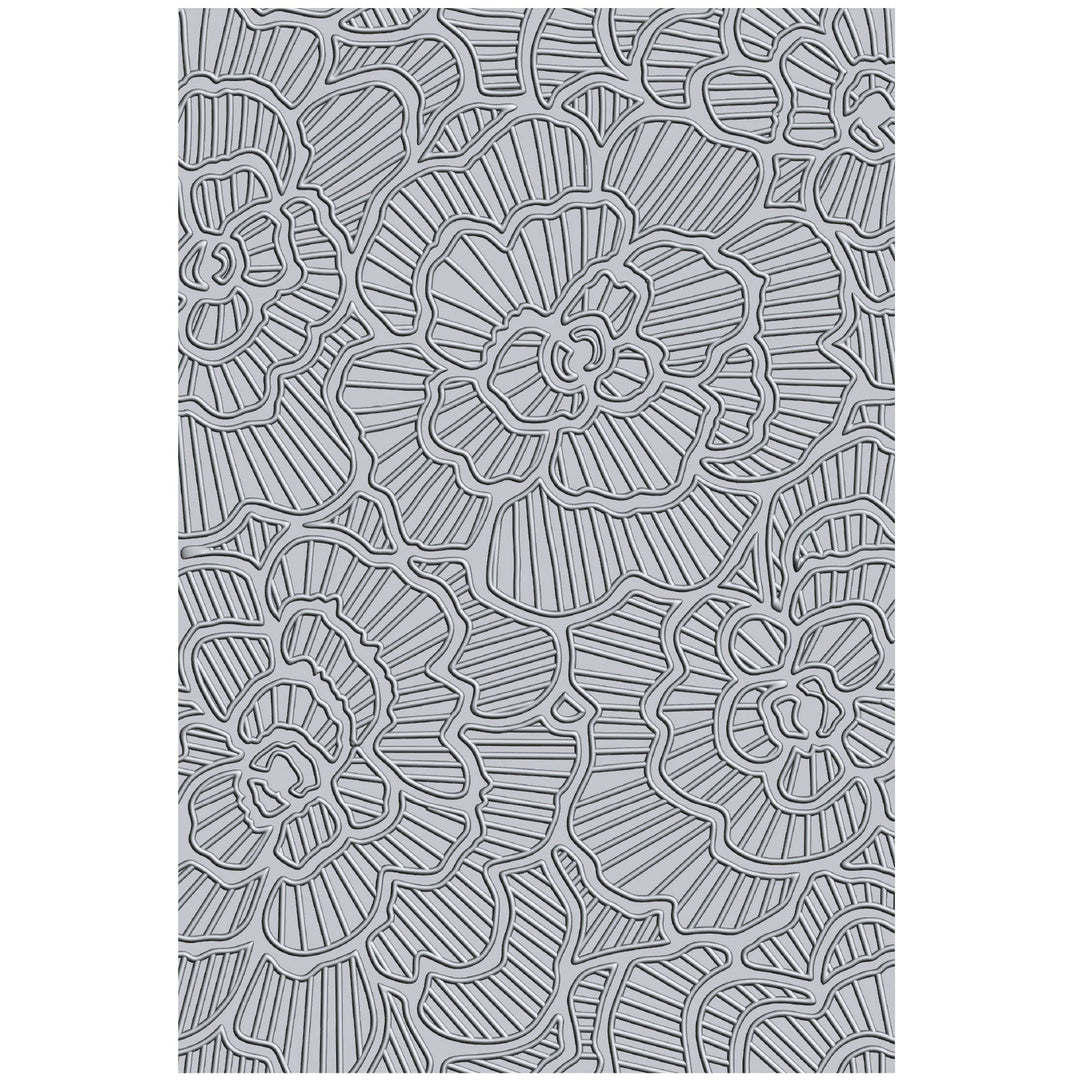 View 3 of Sunday in the Park 3-D Textured Impressions Embossing Folder - Cosmopolitan - Stacey Park - Sizzix