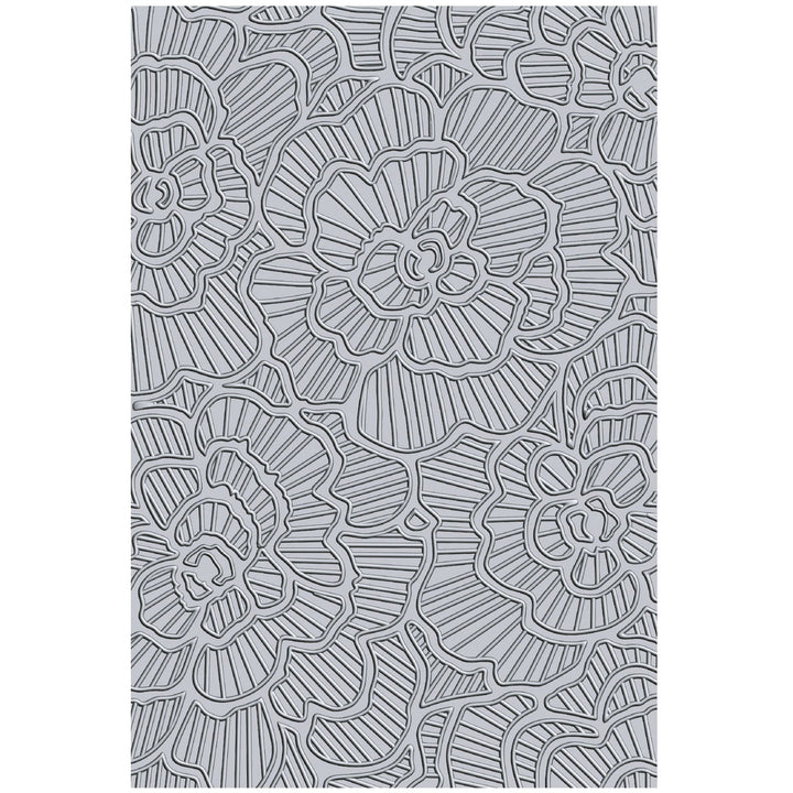 View 3 of Sunday in the Park 3-D Textured Impressions Embossing Folder - Cosmopolitan - Stacey Park - Sizzix