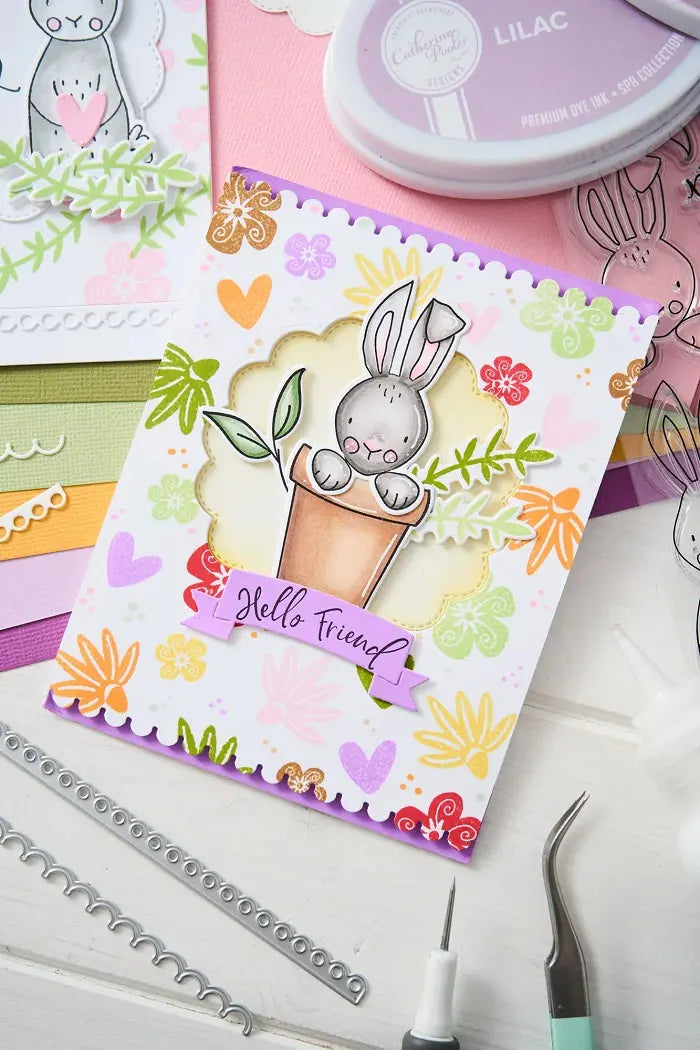 Sending Sunshine Sentiments Clear Stamps (16 Pack) - Catherine Pooler - Sizzix