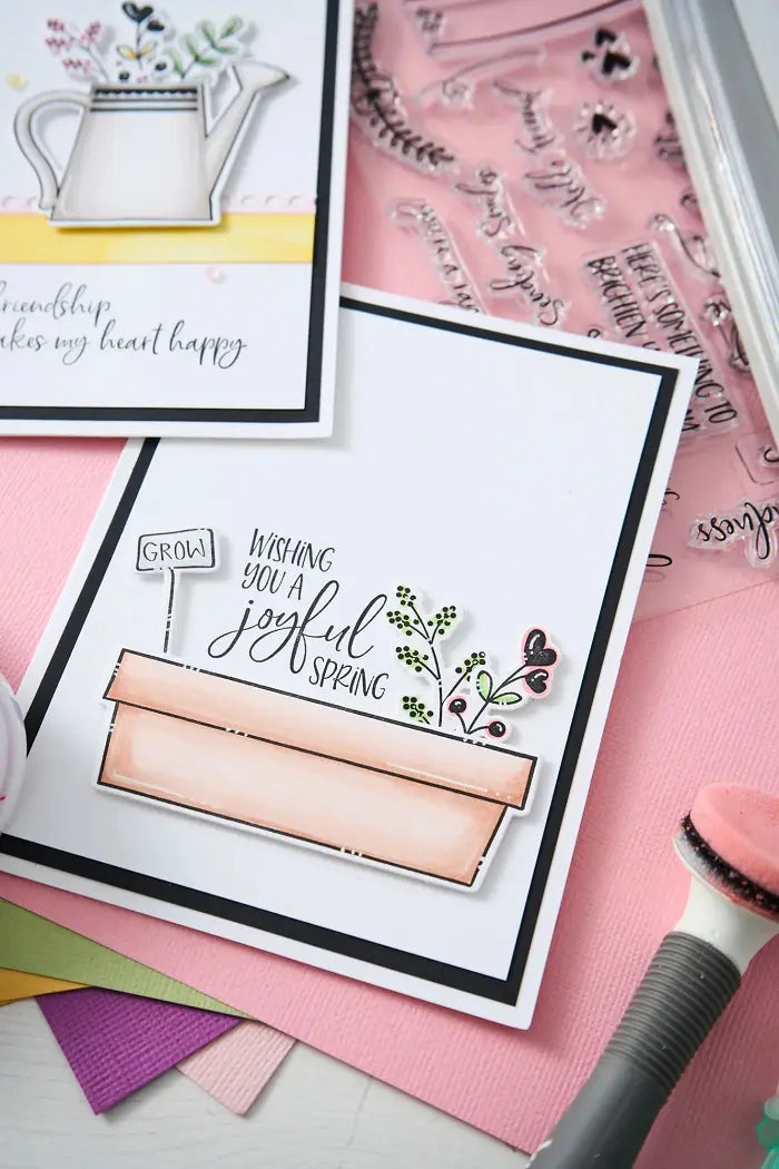 Sending Sunshine Sentiments Clear Stamps (16 Pack) - Catherine Pooler - Sizzix