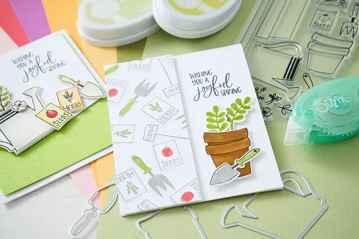 View 3 of Greenhouse Finds Clear Stamps (14 Pack) - Catherine Pooler - Sizzix