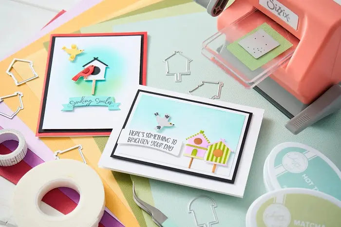 View 3 of Good Place to Land Layered Stencils (4 Pack) - Catherine Pooler - Sizzix