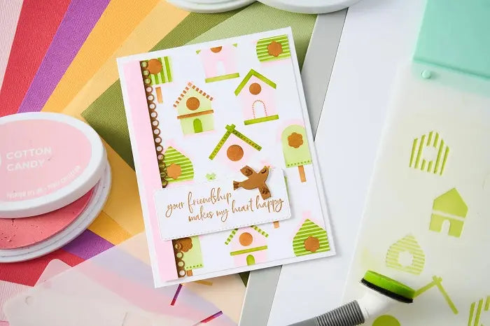 View 8 of Good Place to Land Layered Stencils (4 Pack) - Catherine Pooler - Sizzix