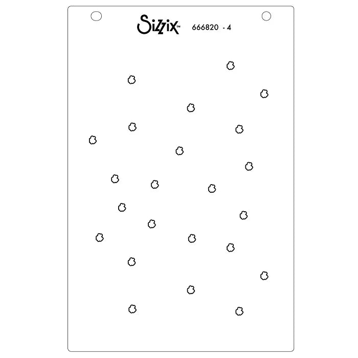View 6 of Serene Sophisticate #2 A6 Stencil (4 pack) by Stacey Park - Sizzix